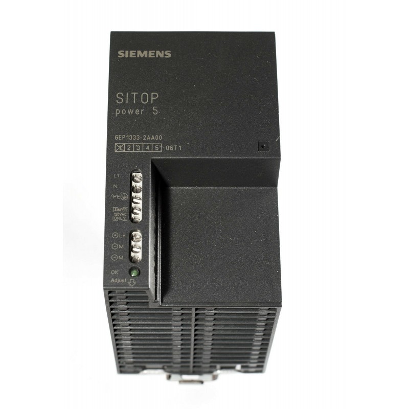 Siemens Sitop power 5A Stabilized power supply 120/230VAC 24 VDC 6EP1333-2AA00