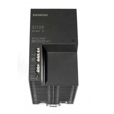 Siemens Sitop power 5A Stabilized power supply 120/230VAC 24 VDC 6EP1333-2AA00