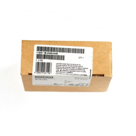 Siemens Simatic ET200S ET200S, 4/8 F-DI PROFIsafe, 24 V DC 6ES7 138-4FA05-0AB0