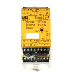 PILZ PSWZ X1P 0,5V /24-240VACDC 2n/o 1n/c 2so 777949 safety relay standalone
