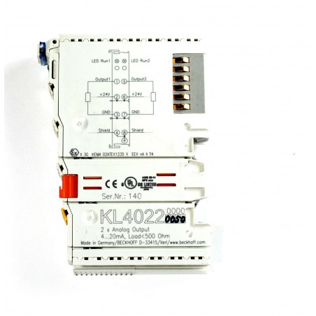Beckhoff KL4022 2-channel analog output terminal 4…20 mA