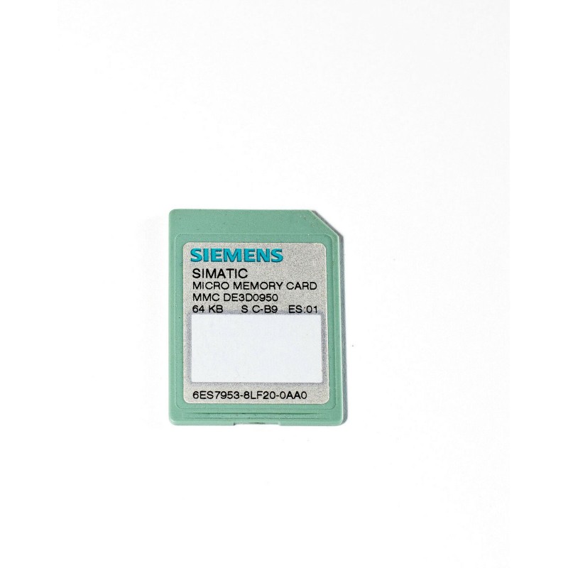 Siemens Simatic S7-300 64KB memory card 6ES7 953-8LF20-0AA0 6ES7953-8LF20-0AA0