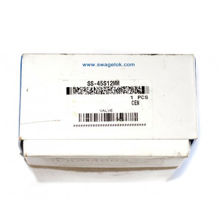NEW Swagelok Stainless Steel 40 Series Ball Valve 12 Cv 12 mm fitting SS-45S12MM
