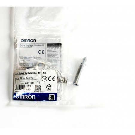 Omron inductive proximity switch sensor E2A-M12KS04-M1-B1