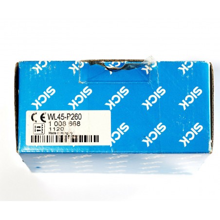 Sick Photoelectric retro-reflective sensor, Dual lens WL45-P260 1008668