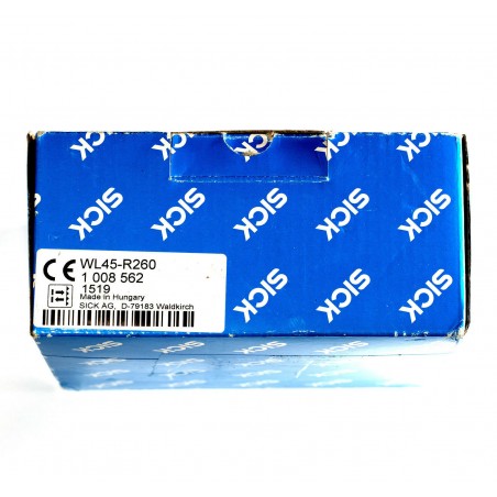 NEW Sick Photoelectric retro-reflective sensor, Dual lens WL45-R260 1008562