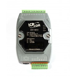 ICP DAS ICP CON 16 dry contact digital input MODBUS TCP slave web server ET-7053