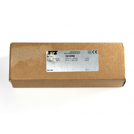 STS ATM 101093 pressure sensor 4 .. 20 mA 0 .. 50 bar 0 .. 70C