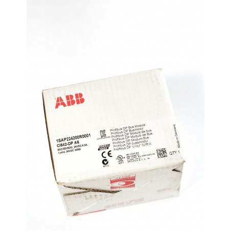 ABB Bus-Module 8DC/8DI/8DO, PROFIBUS-DP, 24VDC, DI/DC CI542-DP 1SAP224200R0001