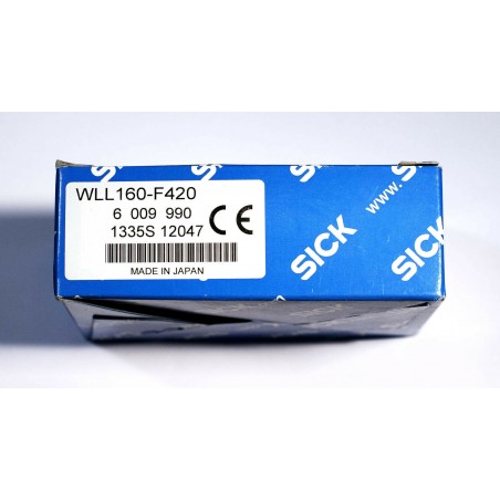 NEW Sick WLL160-F420 OPTIC ELECTRONIC Proximity PHOTOSWITCH, FIBRE, PNP