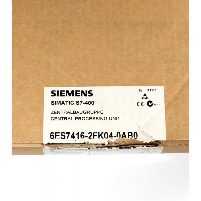 Siemens simatic S7-400 CPU 416F-2 6ES7 416-2FK04-0AB0 6ES7416-2FK04-0AB0