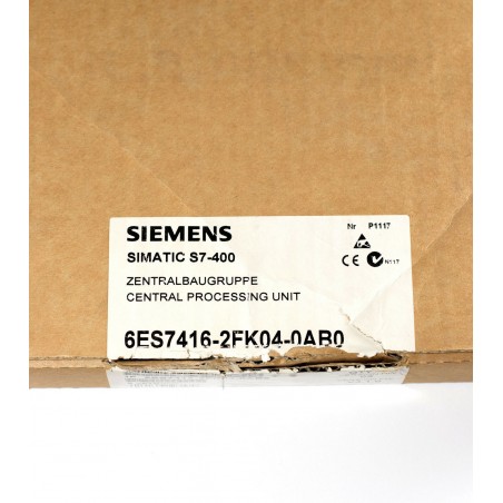 Siemens simatic S7-400 CPU 416F-2 6ES7 416-2FK04-0AB0 6ES7416-2FK04-0AB0
