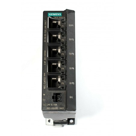 Siemens Simatic NET 6GK5005-0BA00-1AA3 SCALANCE X005 IE Entry Level Switch