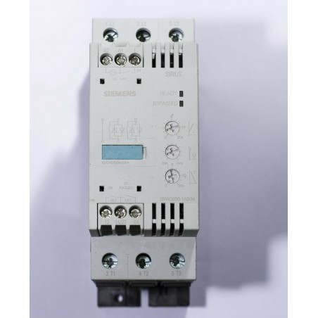 Siemens SIRUS soft starter SIZE S2 45A 22KW/400V AC 200...460V 3RW3036-1AB04
