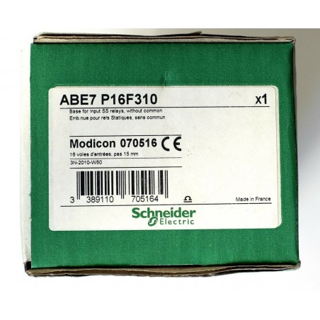 Schneider Electric Telemecanique sub-base for relay ABE7 P16F310 ABE7P16F310