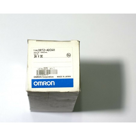 NEW Omron DRT2-AD04H analog input 0..10V, 0..20mA, 4..20mA