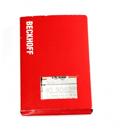 Beckhoff KL3102 2-channel analog input terminal -10…+10 V