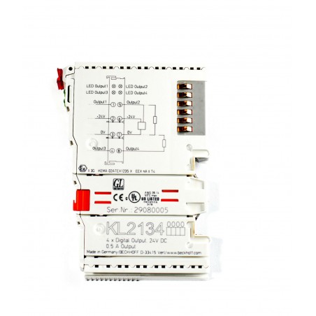 Beckhoff KL2134 4-channel digital output terminal 24 V DC