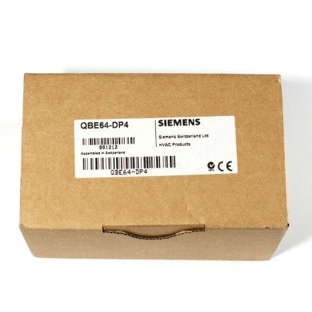 Siemens QBE64-DP4 Differential Pressure Sensor 0 ... 4 bar AC 24V or DC 18...33V