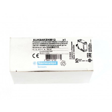 Schneider Electric Telemecinique Osiris XUK8AKSNM12 laser proximity sensor