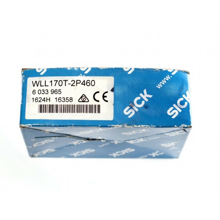 NEW Sick WLL170T-2P460 through-beam fiber-optic proximity sensor
