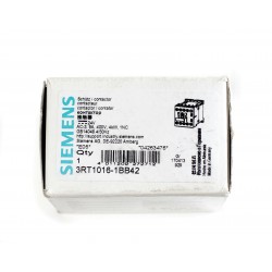 Siemens Power contactor, AC-3 9A 4kW / 400V 1 NC 24 VDC 3-pole 3RT1016-1BB42