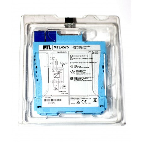 EATON MTL4575 TEMPERATURE CONVERTER THC or RTD input + Alarm