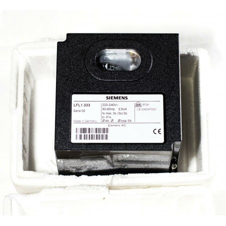 Siemens LFL1.333 Burner Control for gas, oil or dual-fuel