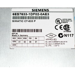 Siemens Simatic C7-633/P S7-300 CPU 315 6ES7 633-1DF02-0AE3 6ES7633-1DF02-0AE3