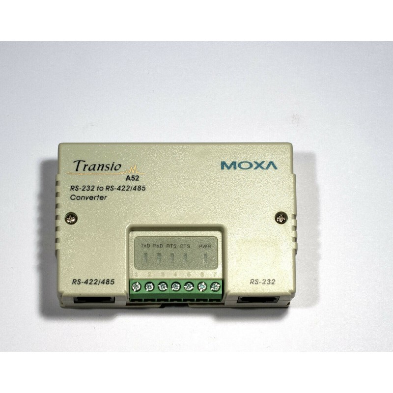 MOXA Transio A52 Entry-Level RS-232 to RS-422/485 Converter