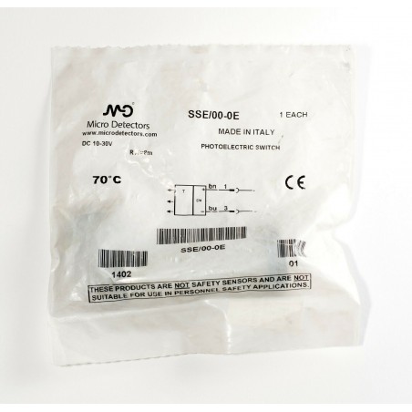 NEW Micro Detectors SSE/00-0E photoelectric proximity sensor throw-beam receiver