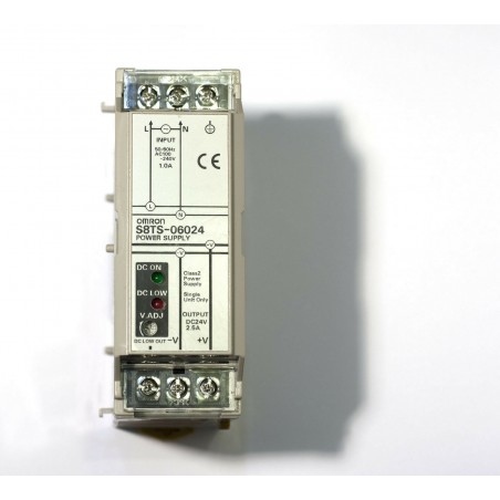 Omron S8TS-06024 230V to 24V 60W power supply for DIN rail mount