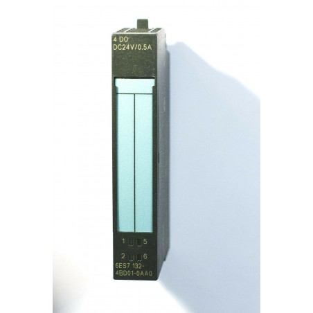 Siemens Simatic ET200S 4DO DC 24V module 6ES7 132-4BD01-0AA0 6ES7132-4BD01-0AA0