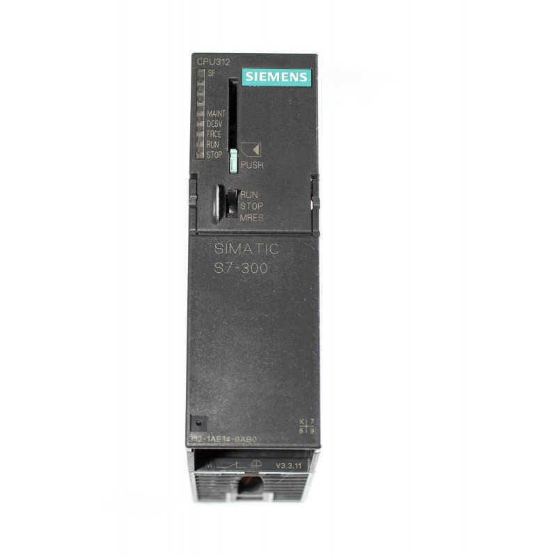 Siemens Simatic S7-300 CPU 312 PLC 6ES7 312-1AE14-0AB0 6ES73121AE140AB0