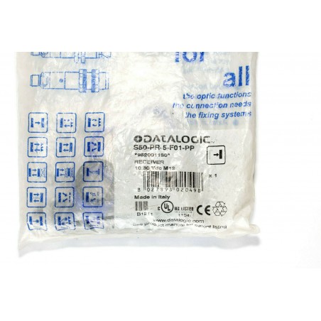Datalogic S50-PR-5-F01-PP Photoelectric Sensor Multifunction Retroreflex S50