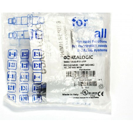 Datalogic S50-PH-5-F01-PP Photoelectric Sensor Multifunction Retroreflex S50