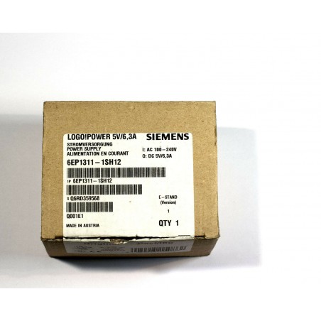 Siemens LOGO! Power Supply 5V 6,3A for PLC CPU controller 6EP1311-1SH12