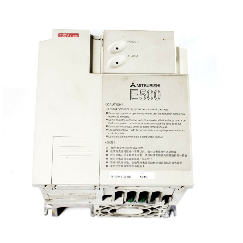 Mitsubishi frequency inverter 380-480V 6.9A 0-400Hz 4A 1.5 KW FR-E540-1.5K-CHT