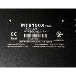 Weintek MT8150X X86 CPU Core touch panel computer with 15.0" XGA TFT display