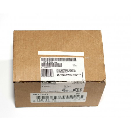 Siemens Simatic ET200S IM151-7 CPU profibus interface module 6ES7 151-7AA20-0AB0