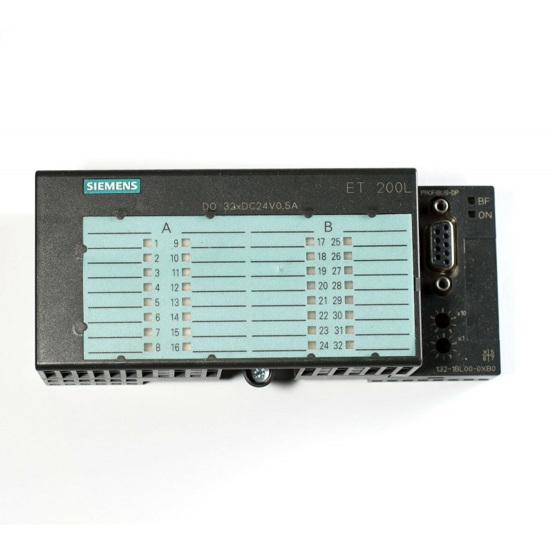 Siemens Simatic DP ET200L 32 DO, 24 V DC/0.5 A module 6ES7 132-1BL00-0XB0