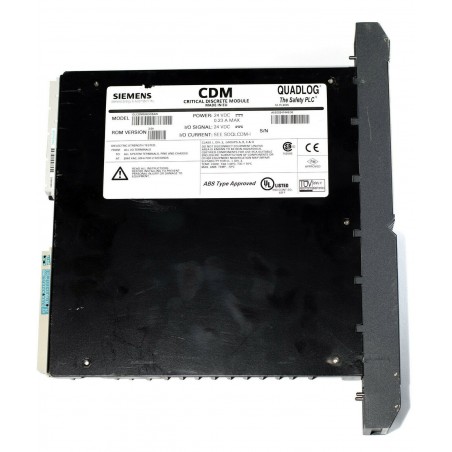 SIEMENS APACS+/QUADLOG CRITICAL DISCRETE IN 24VDC MODULE QLCDM024DCBAN IO DEVICE