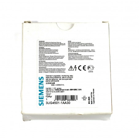 Siemens  fill level monitoring resistance monitoring relay 3UG4501-1AA30