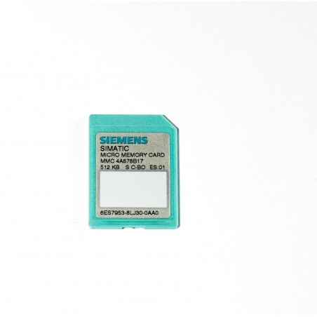 Siemens Simatic Micro Memory Card 512kB for S7-300/C7/ET200 6ES7 953-8LJ30-0AA0
