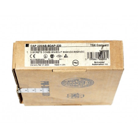 Schneider Electric AEG TSX Compact Discrete 8IN 8OUTx24VDC DAP 220/AS-BDAP-220