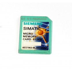 Siemens Simatic micro memory card 512kB 6ES7 953-8LJ00-0AA0 6ES7953-8LJ00-0AA0