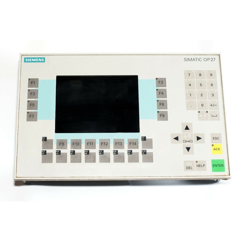 Siemens Simatic panel  OP27 STN COLOR 6AV3627-1LK00-1AX0 6AV3 627-1LK00-1AX0