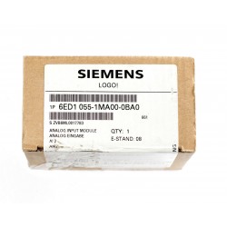 Siemens LOGO AM2 expansion module 2 AI, 0-10 V or 0-20 mA 6ED1 055-1MA00-0BA0