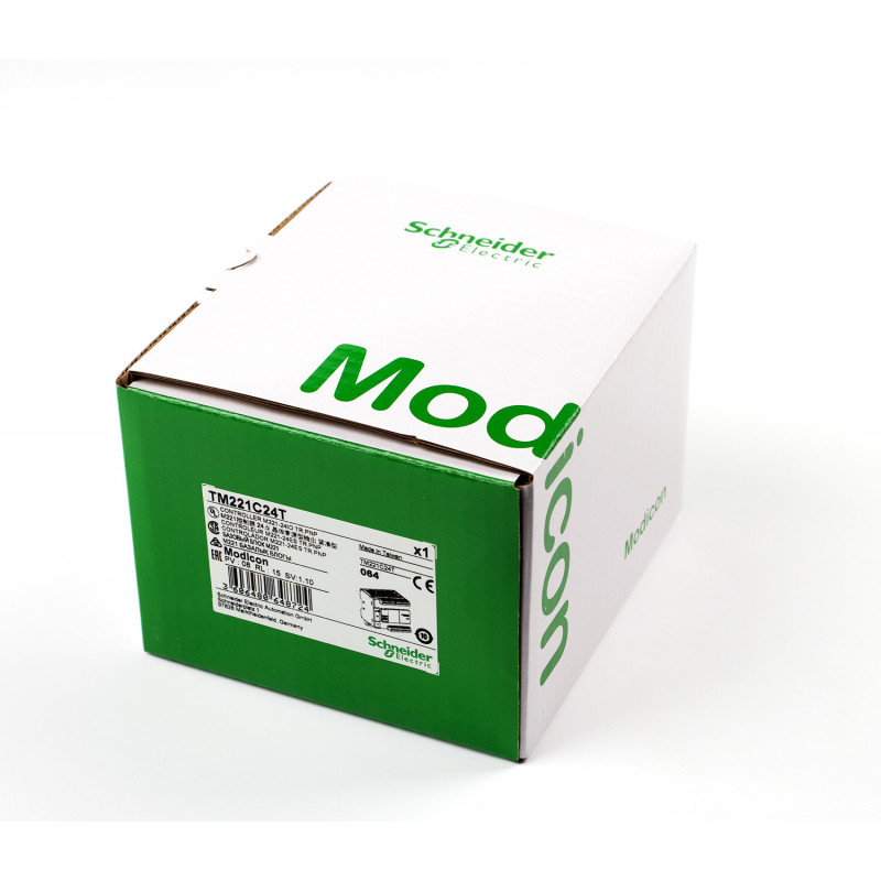 Schneider TM221C24T Modicon M221 24IO PNP 24V DC